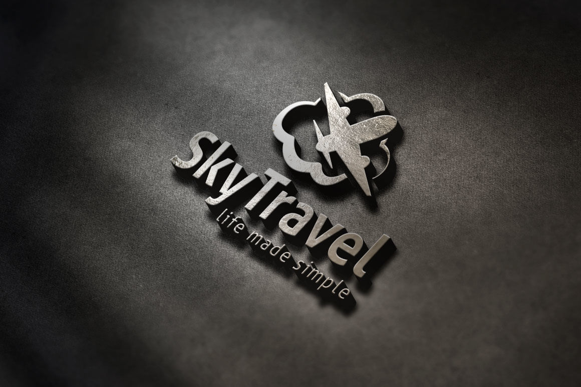 sky travel logo