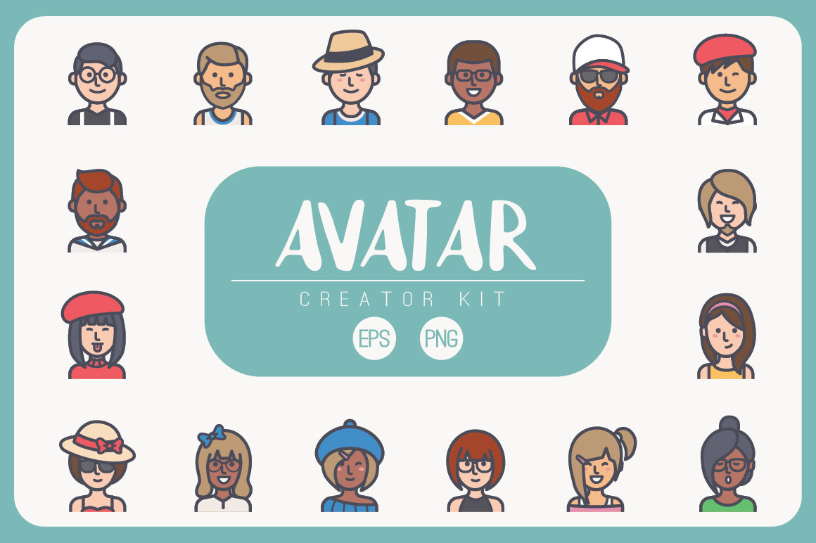 Avatar Creator Kit By Shark&Croc co.