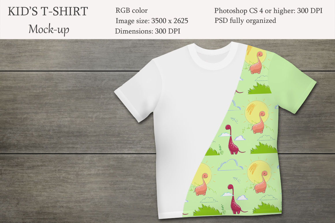 Download Kids t-shirt mockup. Product mockup. By NatalyDesign ...