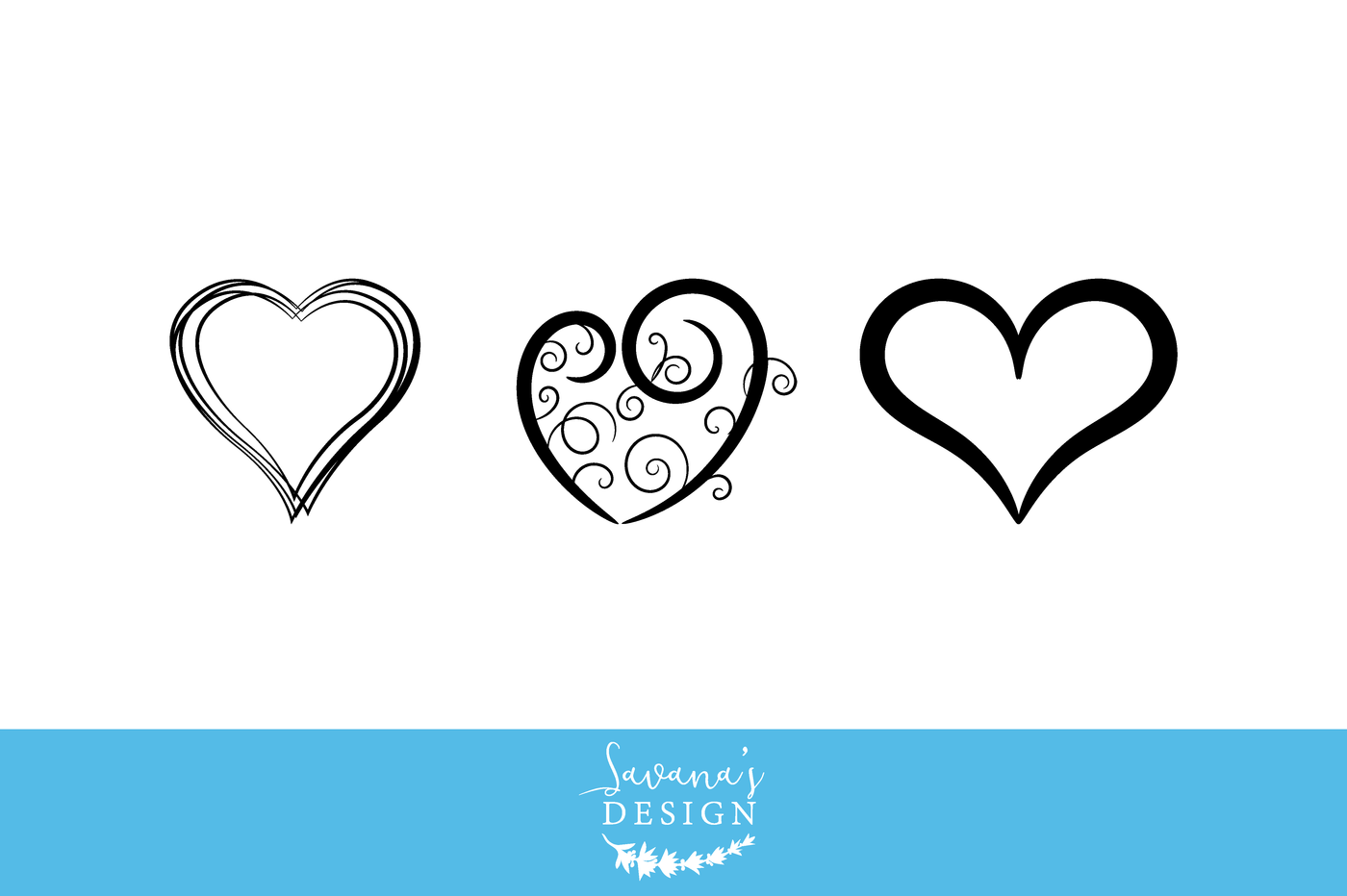 Heart Cut Files, Heart SVG, Heart Bundle, Heart EPS, Heart Cutting