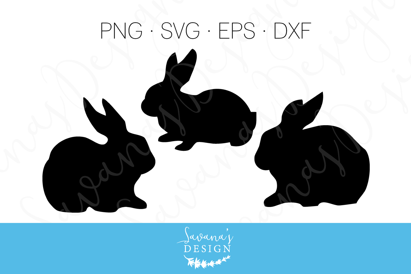 Download Bunny SVG / Rabbit SVG By SavanasDesign | TheHungryJPEG.com