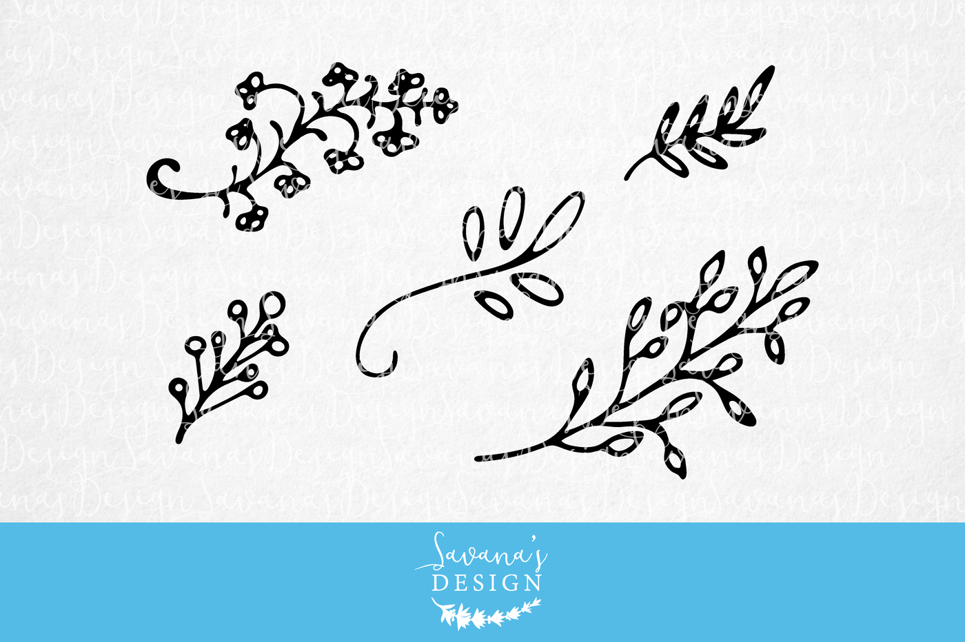 Free Free 305 Floral Elements Svg SVG PNG EPS DXF File