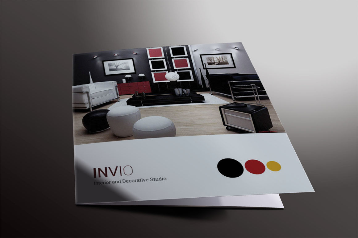 Invio Trifold Brochure By Studio123 Thehungryjpeg Com