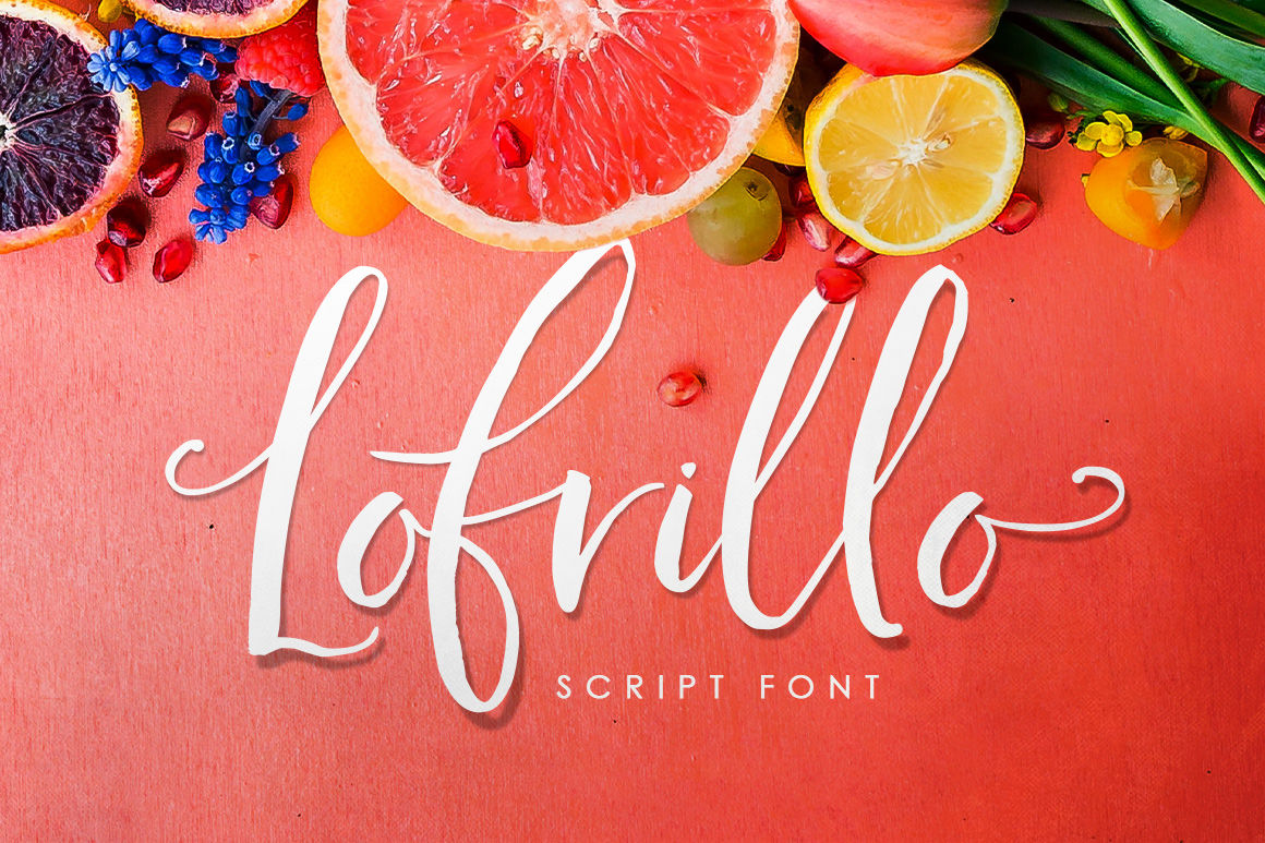 Lofrillo Modern Calligraphy Font By Creativeqube Design Thehungryjpeg Com