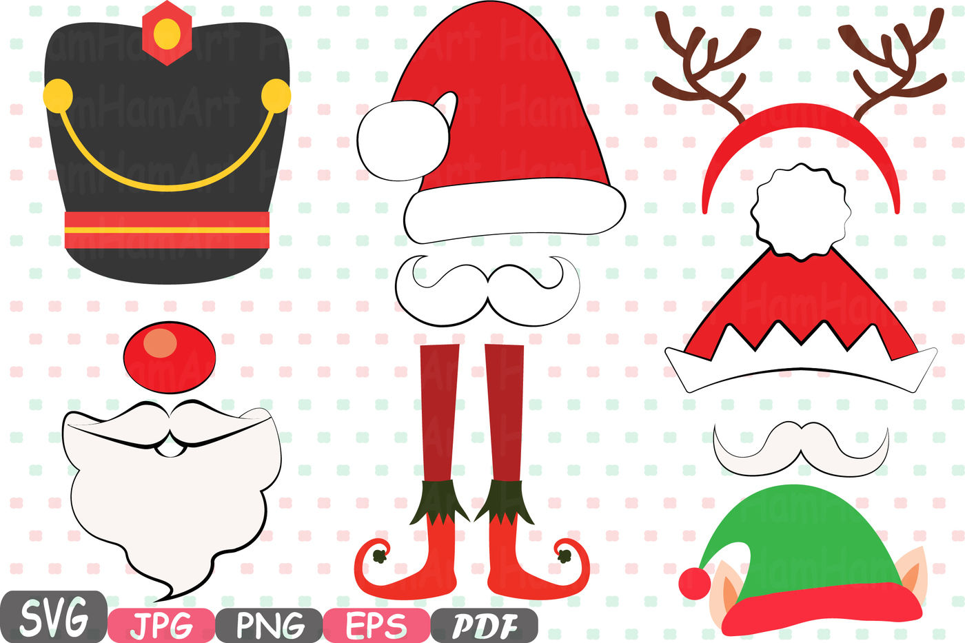 Time of the Year Silhouette Santa Clause Tree Farm Cricut SVG Christmas SVG AI Christmas clipart File for cutting