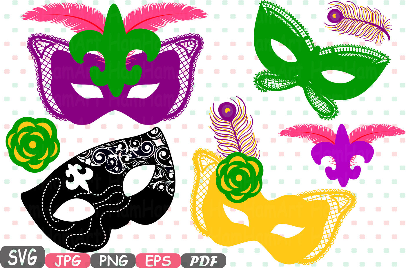 Props Mask Mardi Gras Masquerade Party Photo Booth Silhouette Costume Cutting Files Svg Vinyl Clip Art Antique Clipart Retro 12p By Hamhamart Thehungryjpeg Com