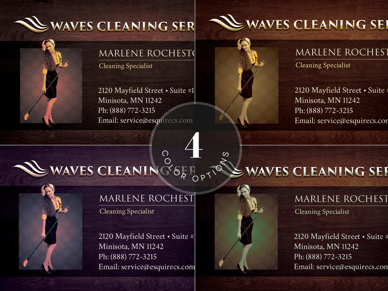 Elegant Cleaning Business Card Template By Godserv Designs Thehungryjpeg Com