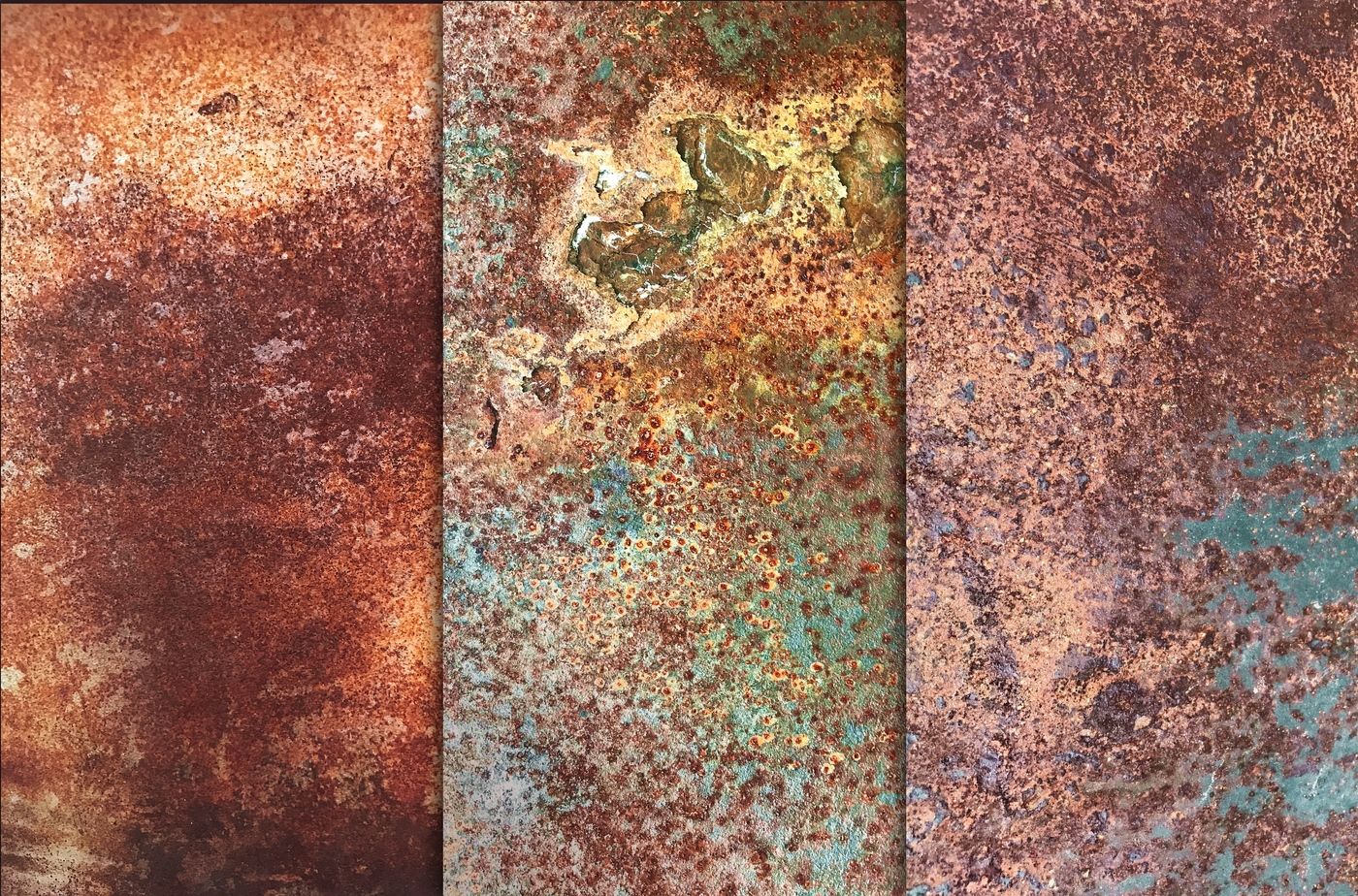 Rusted Metal Backgrounds By Paper Farms | TheHungryJPEG
