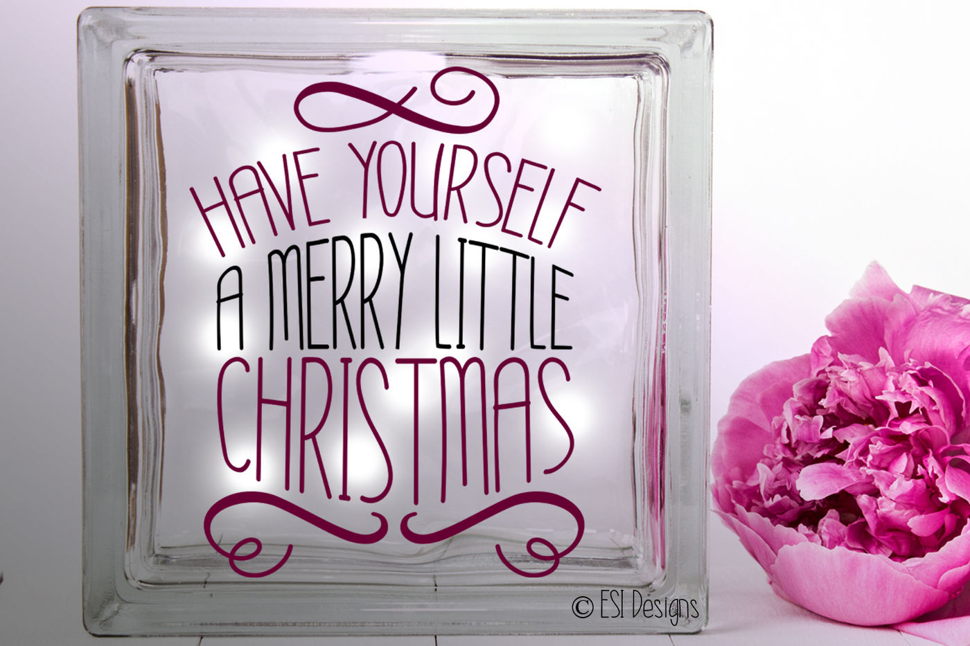 Have Yourself A Merry Little Christmas Christmas Quote Design By Esi Designs Thehungryjpeg Com