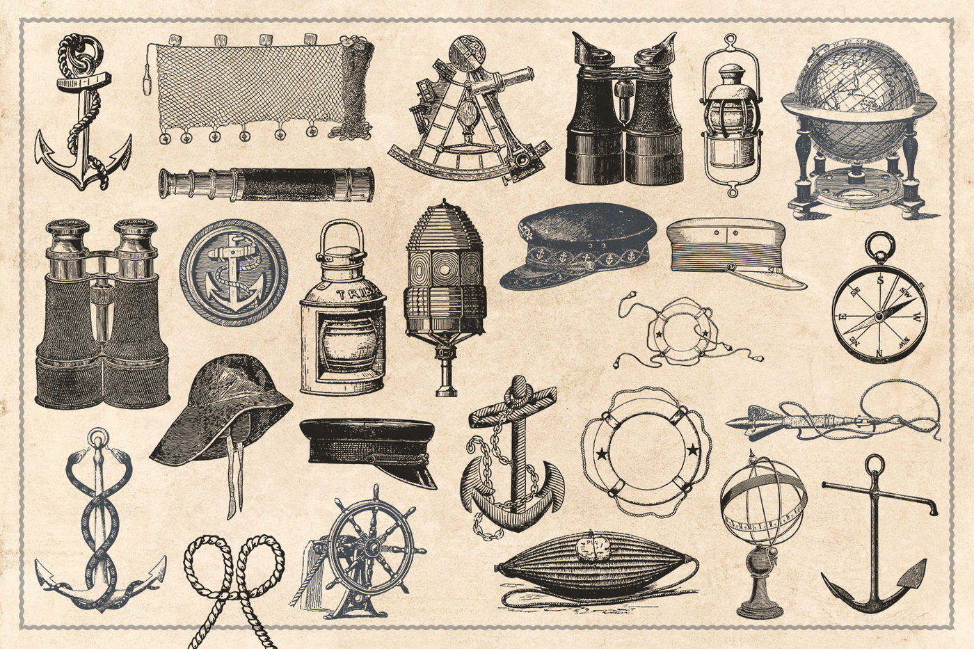 Old Nautical Illustration