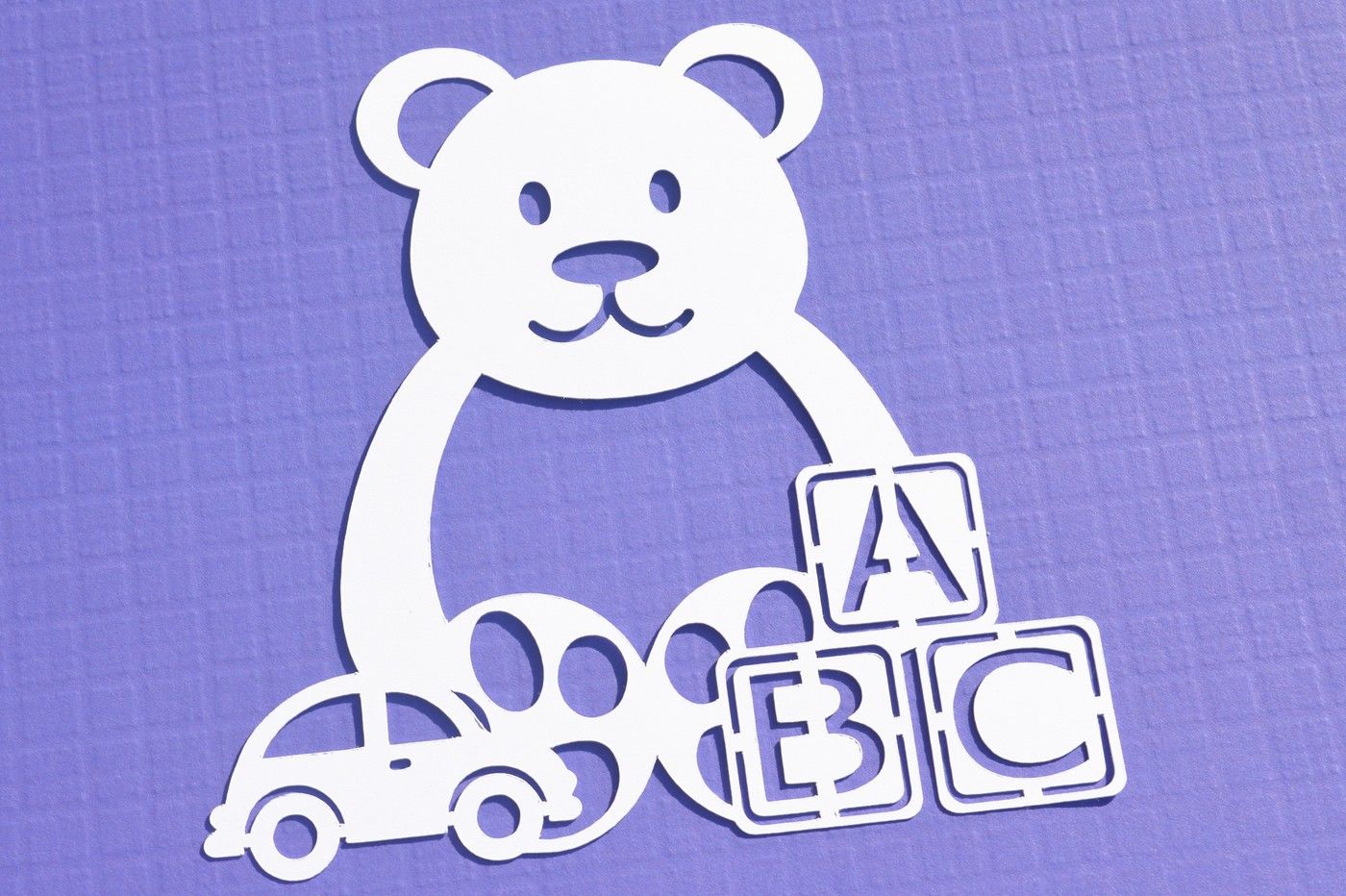 Download Teddy Bear Paper Cut SVG / DXF / EPS Files By Digital Gems | TheHungryJPEG.com