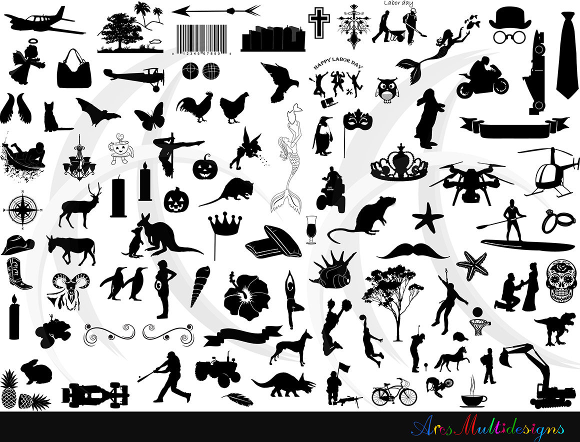 Download silhouette bundle vector set / svg cut bundle / clipart ...