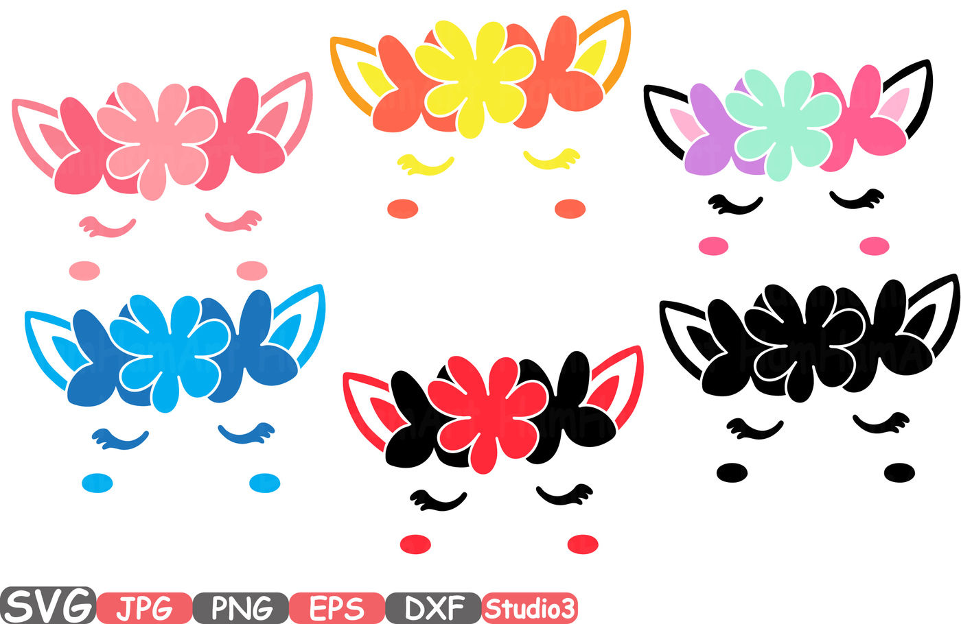 Free Free 133 Flower Unicorn Svg SVG PNG EPS DXF File