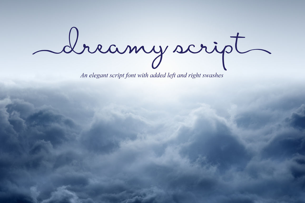Dreamy Script Font By Joanne Marie Thehungryjpeg Com