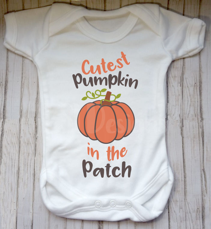 Cutest Pumpkin in the Patch - SVG, DXF, EPS & PNG - Cutting File and ...