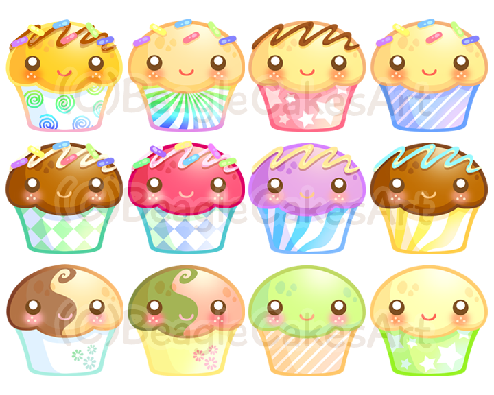 muffins clipart