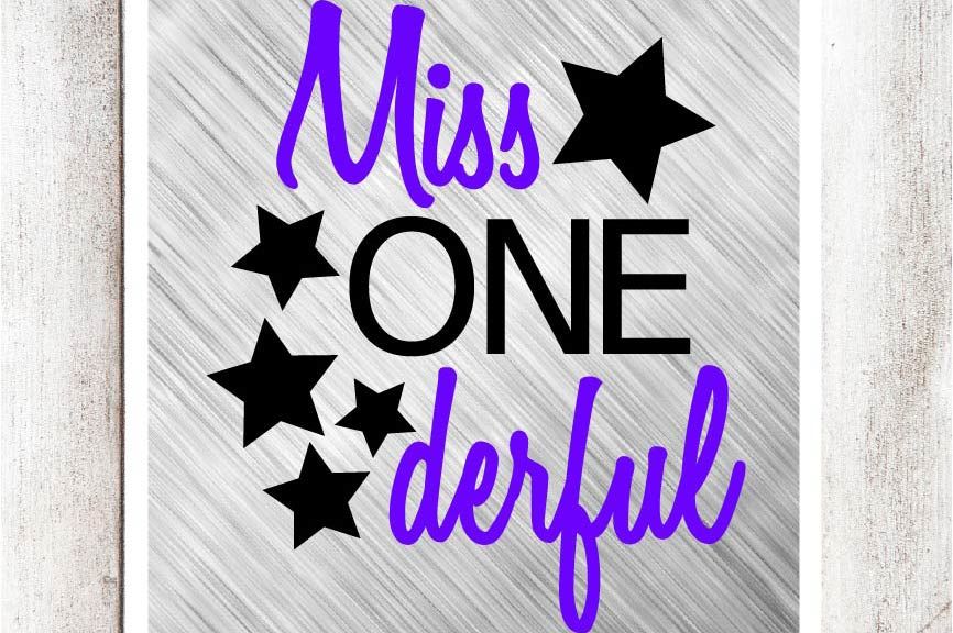 Download Miss One Derful SVG/DXF/EPS file By Southern Fried ...