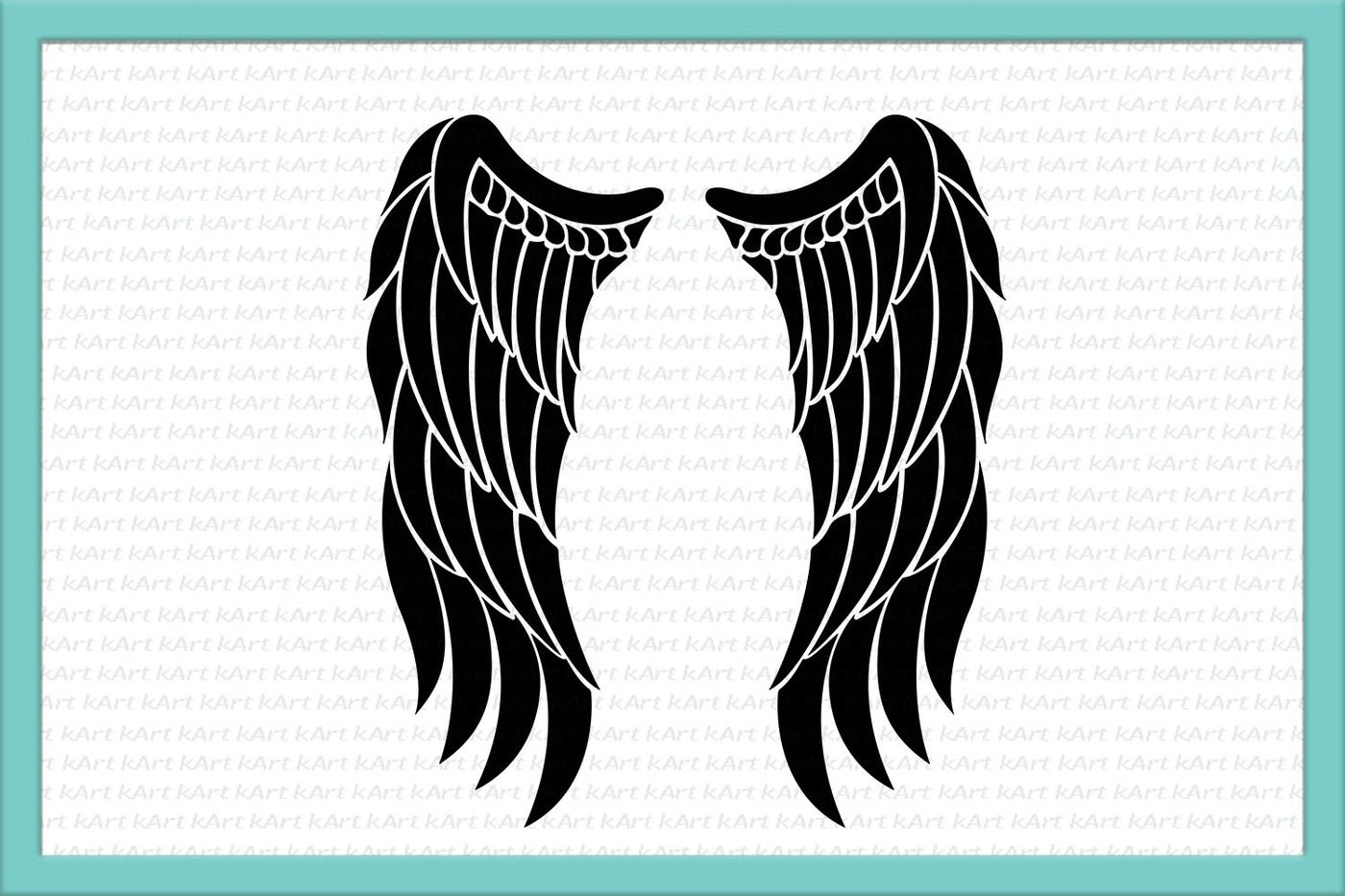 Download Download Svg Angel Wings for Cricut, Silhouette, Brother ...