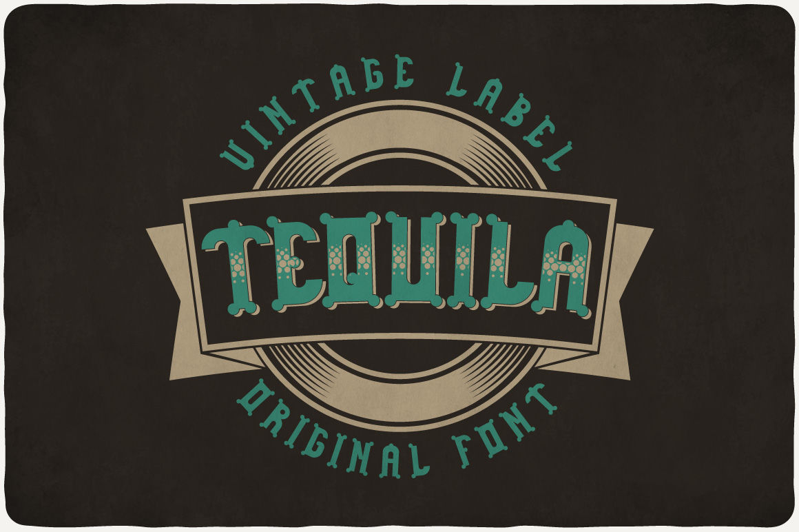 Tequila By Vozzy Vintage Fonts And Graphics Thehungryjpeg Com