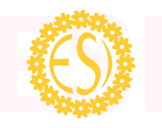 Download Flower Circle Monogram Frame - SVG, DXF, EPS By ESI Designs | TheHungryJPEG.com