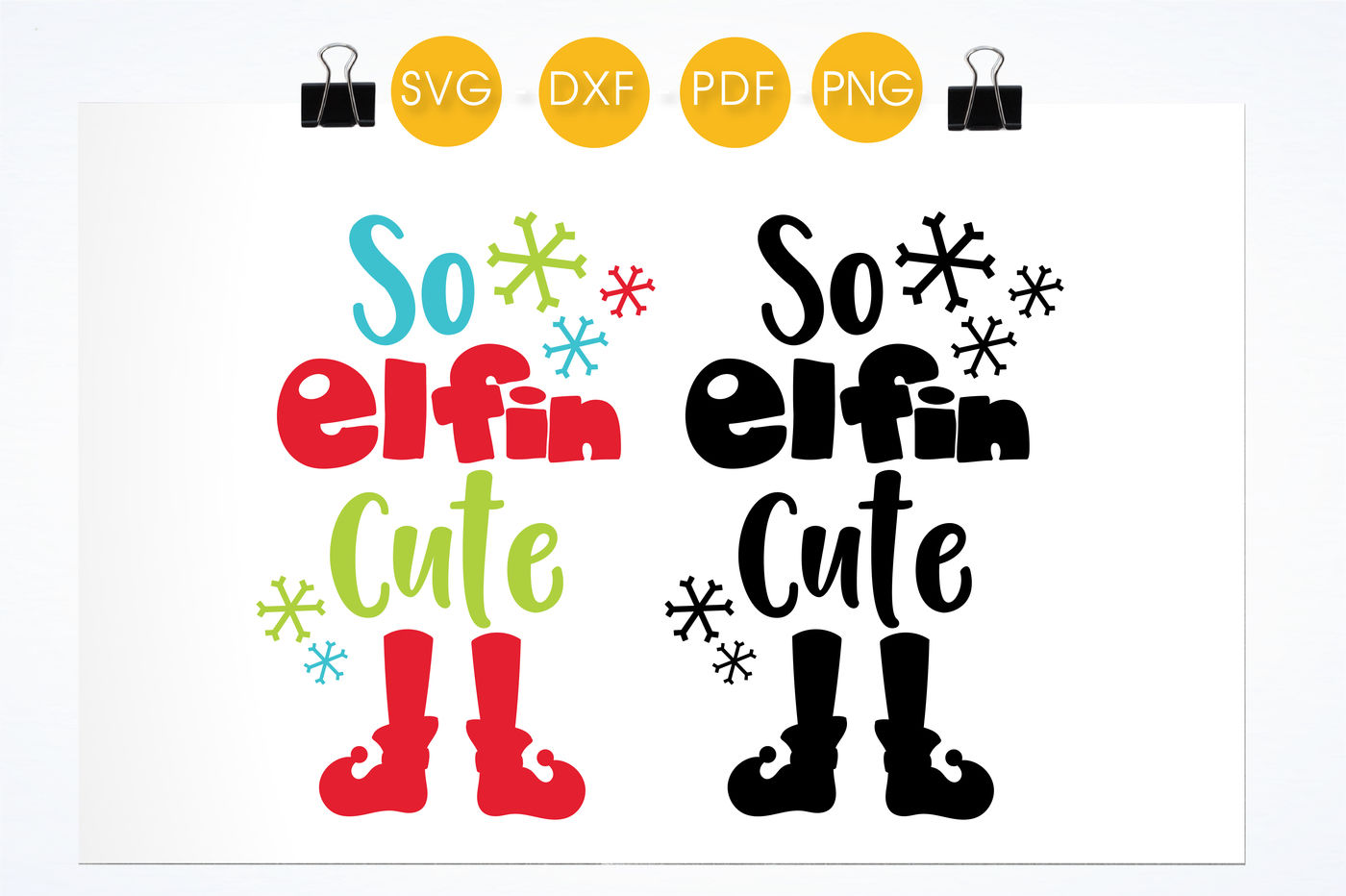 So Elfin Cute Svg Png Eps Dxf Cut File By