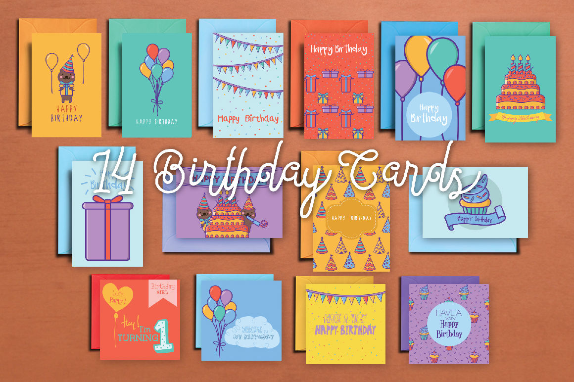 Birthday Pack By TWB Supply co. | TheHungryJPEG