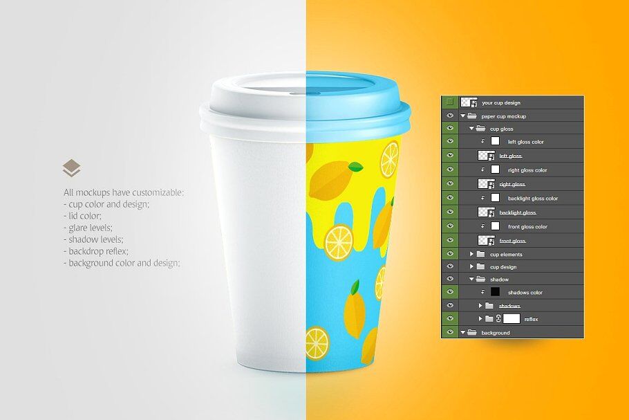Download Glossy Small Coffee Cup Mockup High Angle Shot Free Mockups Psd Template Design Assets Yellowimages Mockups