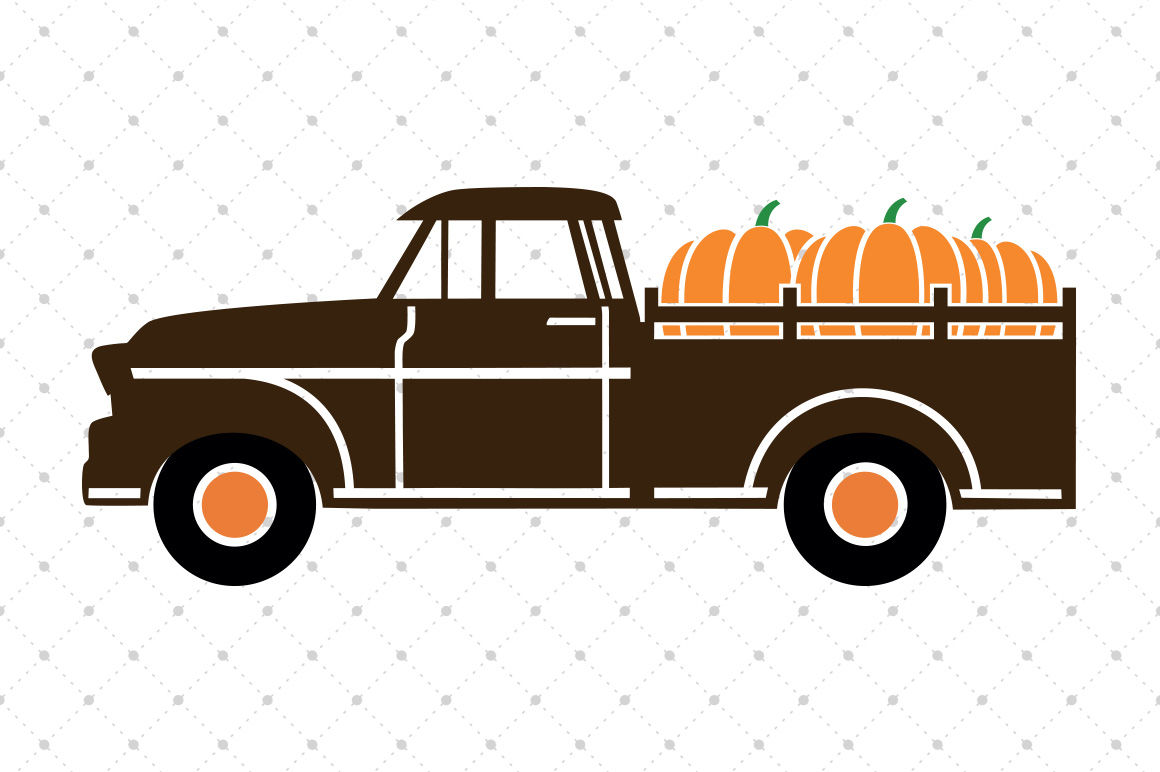 Download Pumpkin Truck SVG files By SVG Cut Studio | TheHungryJPEG.com