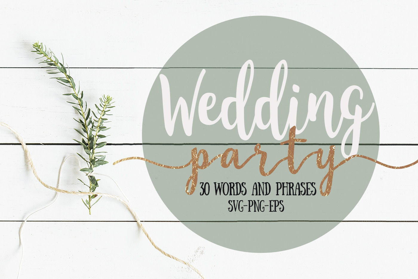 Download Wedding SVG bundle By MileeKae | TheHungryJPEG.com