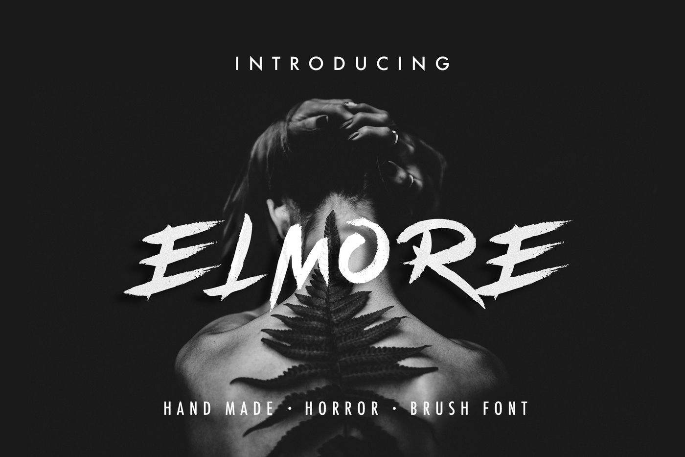 Elmore Brush Font By Micromove Thehungryjpeg Com