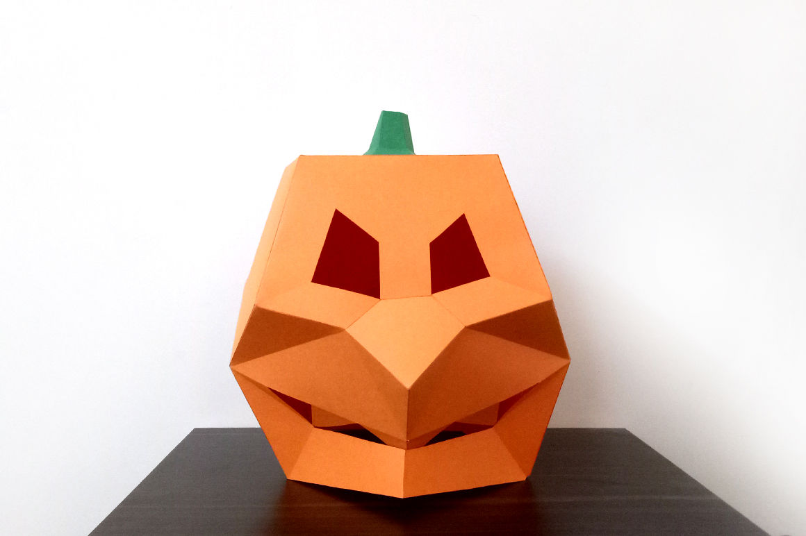 Diy Halloween Mask 3d Papercraft By Paper Amaze Thehungryjpeg Com