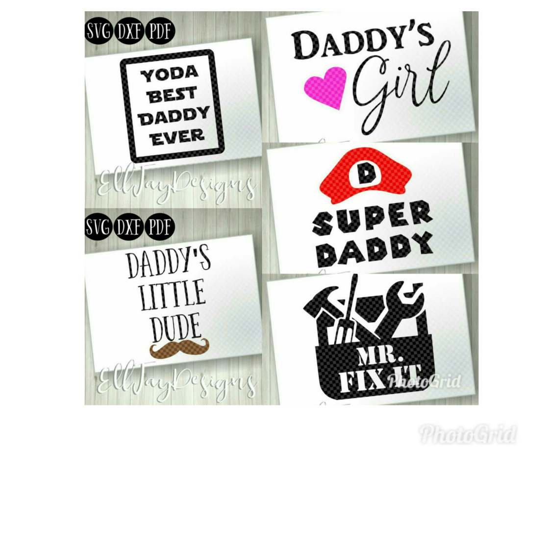 Download Fathers Day Bundle By EllJayDesigns | TheHungryJPEG.com