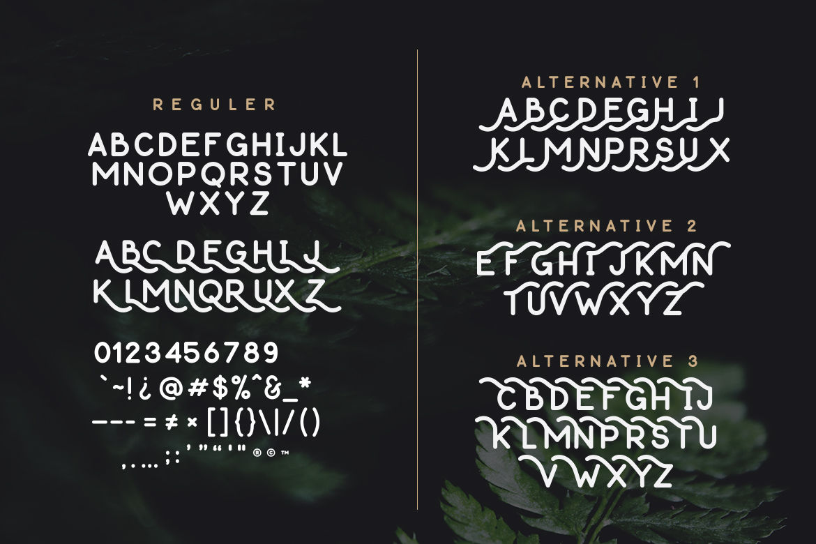 Thousand Lake Handmade Font By Micromove Thehungryjpeg Com