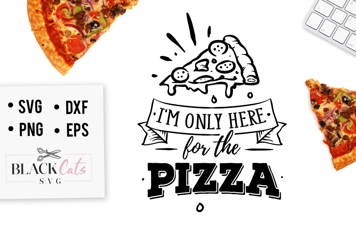 Silhouette Food Svg Pizza Svg Instant Download Funny Svg Pizza Family Svg.....