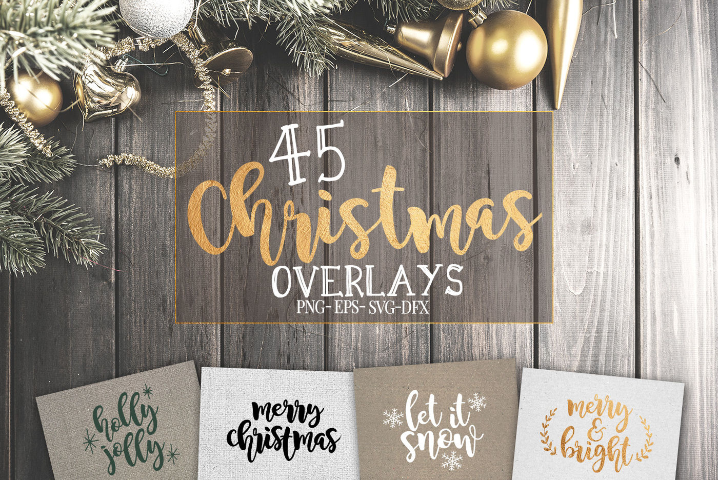45 Christmas Svg Overlays By Mileekae Thehungryjpeg Com