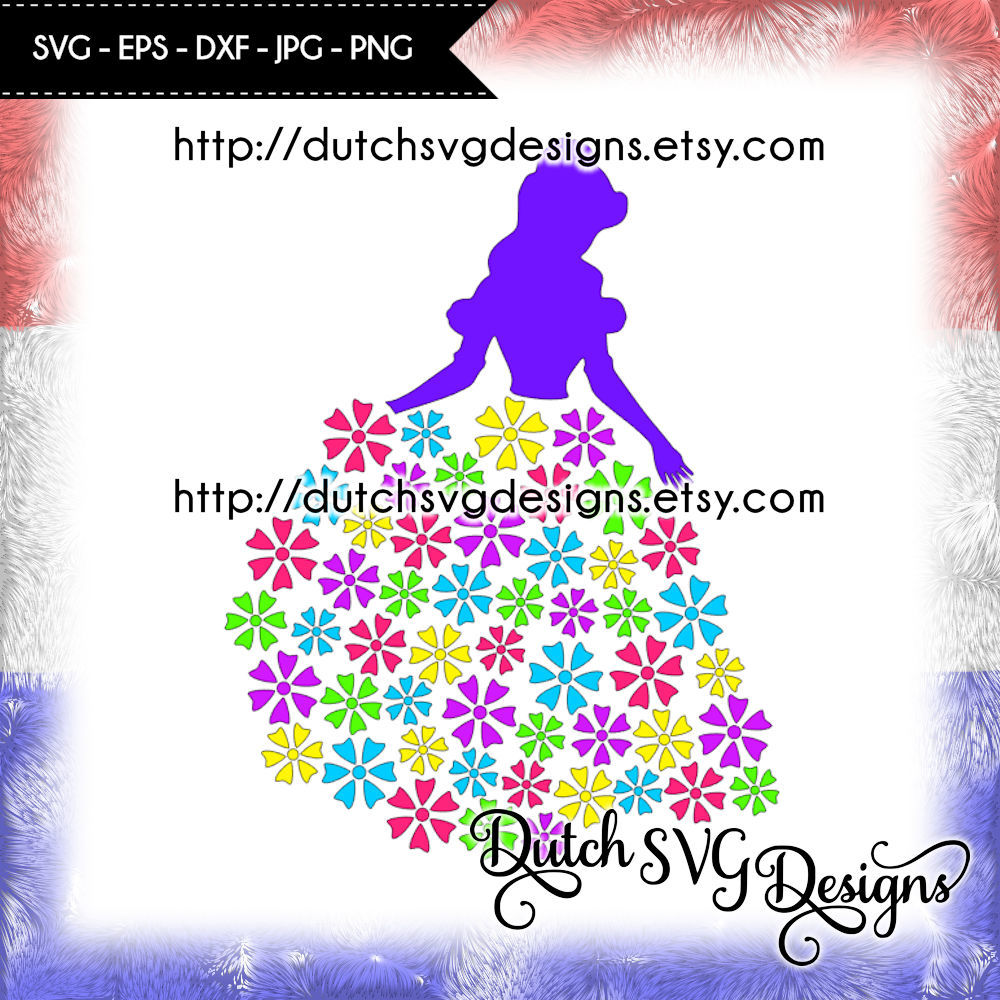 Princess Cutting File For Cricut And Silhouette Princess Svg Princess Cut File By Dutch Svg 