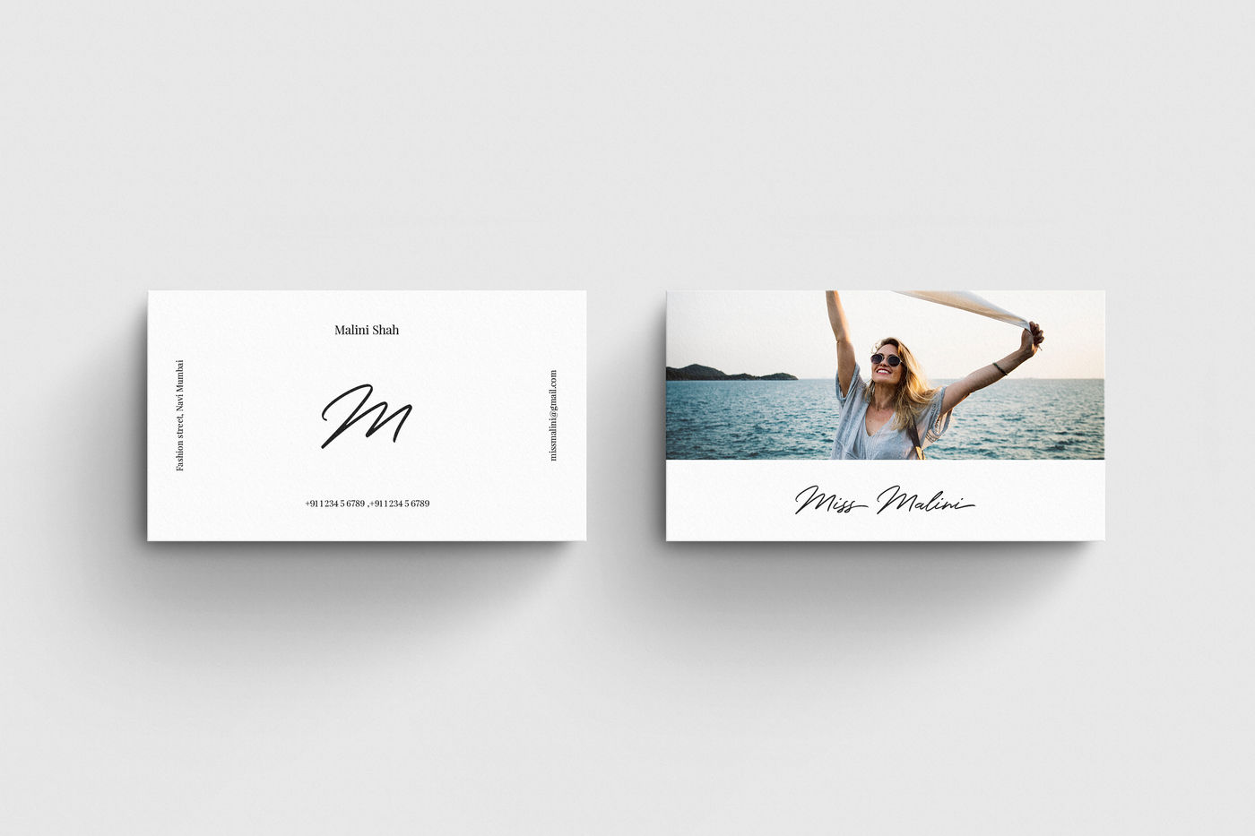 Download Business Card Mockup Free Yellowimages