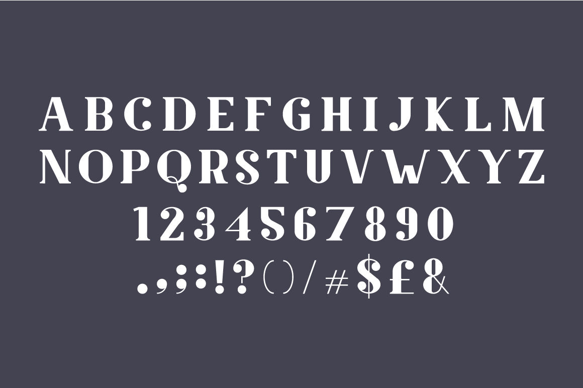 Amphi Typeface By Mike Hill Design | TheHungryJPEG
