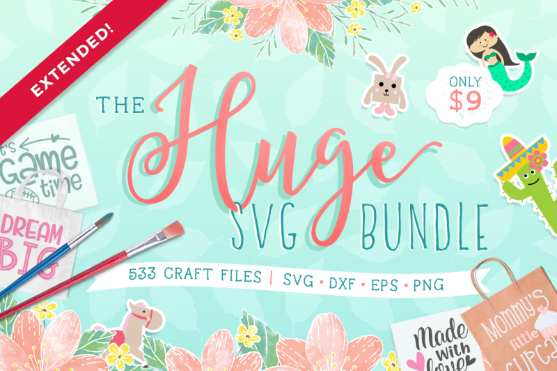 Download The Huge Svg Bundle By Thehungryjpeg Thehungryjpeg Com PSD Mockup Templates