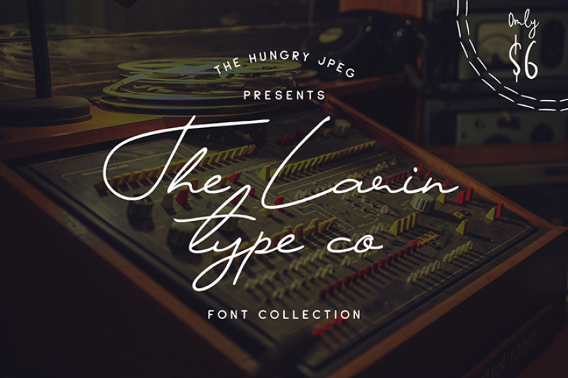The Larin Type Co Font Collection By Thehungryjpeg Thehungryjpeg Com