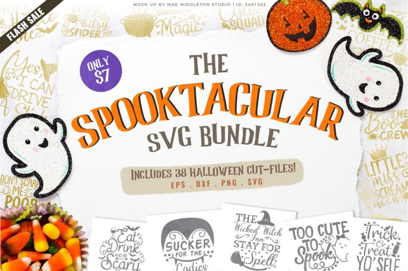 The Spooktacular Svg Bundle By Thehungryjpeg Thehungryjpeg Com