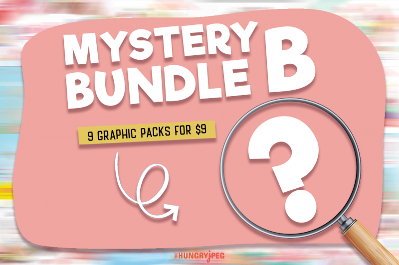 Mystery Bundle B By TheHungryJPEG | TheHungryJPEG