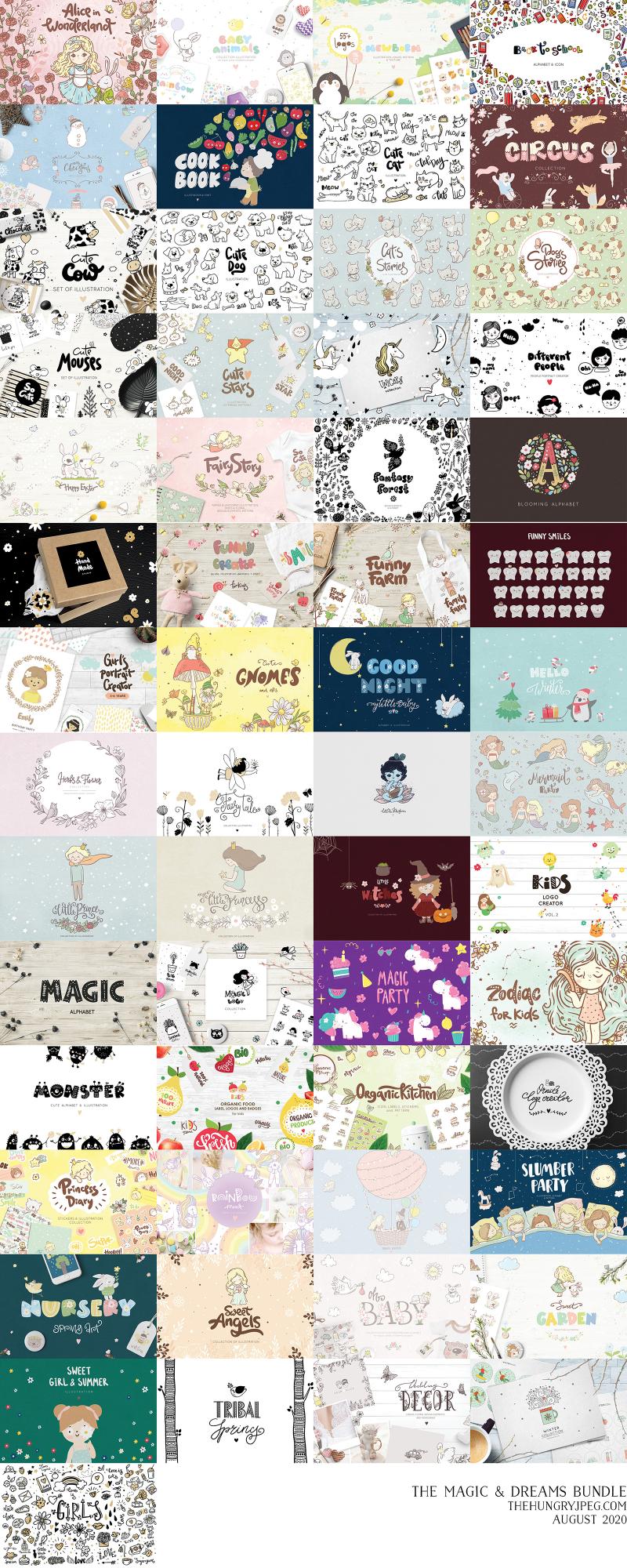 Princess Diary - stickers collection By Magic & Dreams