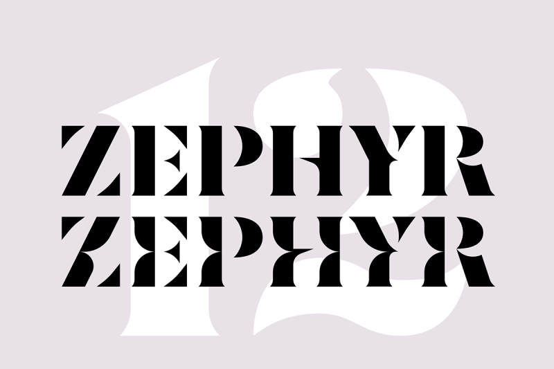 Free Zephyr Font By Thehungryjpeg Thehungryjpeg Com