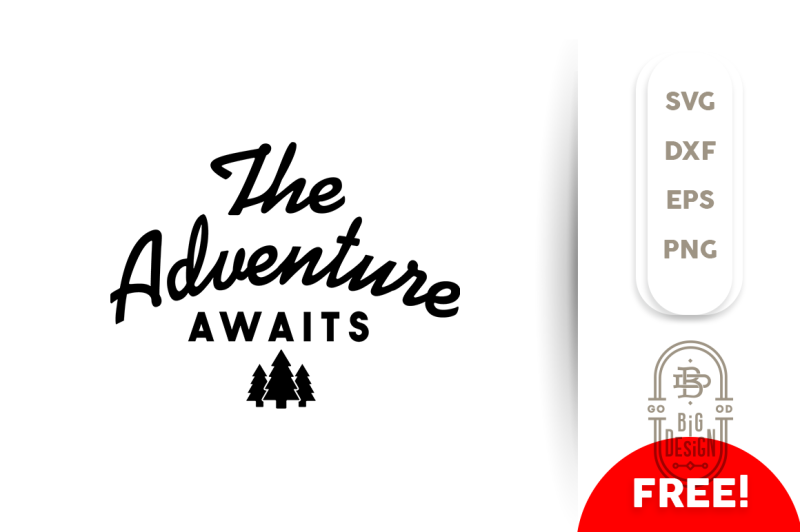 Free Svg File Adventure Awaits By Thehungryjpeg Thehungryjpeg Com