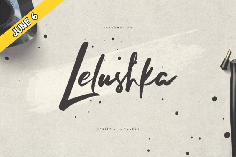 Free Lelushka Script Font By Thehungryjpeg Thehungryjpeg Com