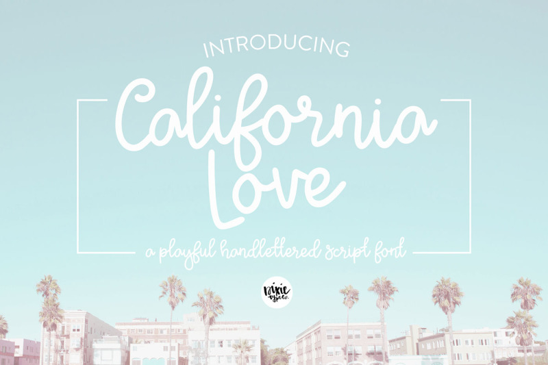 Free California Love Font By Thehungryjpeg Thehungryjpeg Com