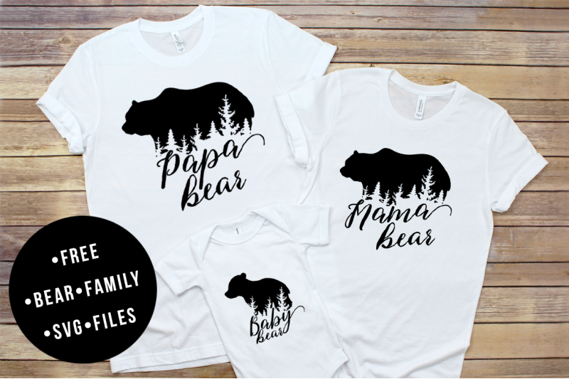 Free Free 148 Bear Family Svg Free SVG PNG EPS DXF File