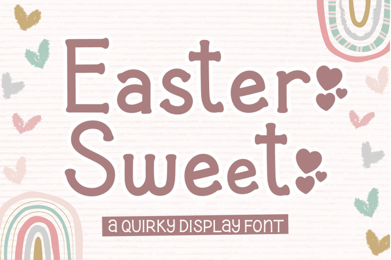 FREE Easter Sweet Font By TheHungryJPEG | TheHungryJPEG