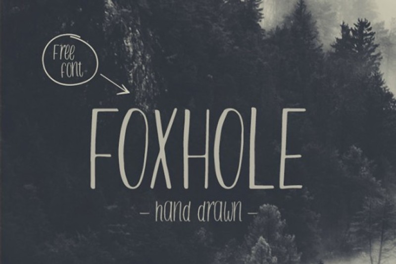 Free Foxhole Font By Thehungryjpeg Thehungryjpeg Com